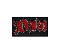 DIO - Grindstore Razamataz Dio Logo Patch Black 10x5cm