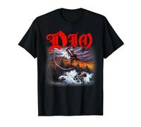 Dio Holy Diver Cover on Black T-Shirt, Men, Black, XX-Large