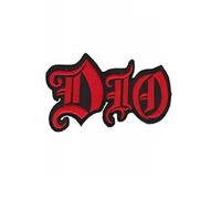 Dio Patch, Black/Red, Heavy Metal, Round, 1, Sewing/Iron-On, Adult, Clothing Decorate DIY Custom Handmade Hobby Gift Craft Enjoy