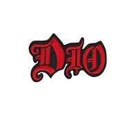Dio Red Rot Heavy Metal Band Patch Badge Embroidered Iron on Applique Souvenir Accessory