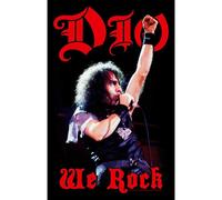 Dio We Rock Textile Poster in Black Dio Black