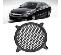 Dioche 10 Inch SpCar Audio Plastic Mesh Cover Woofer Speaker Protection Guard 12inch - High Durability Subwoofer Cover - Black, Perfect for Car Audio Modification (20.3cm/8in)