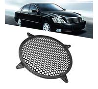 Dioche 10 Inch SpCar Audio Plastic Mesh Cover Woofer Speaker Protection Guard 12inch - High Durability Subwoofer Cover - Black, Perfect for Car Audio Modification (10inch)