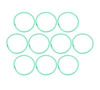 Dioche 10 Pcs Agility Speed Rings - Balance & Coordination Training Jumping Hoops - Durable Plastic for Children - Enhances Focus & Motor Skills - 13.78in Diameter (0.4in Width)