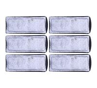 Dioche 10l Fish R6Pcs Aquarium Filter Cotton Replacement for Wall-Mounted Filters - Activated Carbon Filtration for Freshwater and Saltwater Tanks - Easy Install, 135x55mm