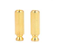 Dioche 10mm StudsAdjustable Electric Guitar Tremolo Bridge Studs & Anchors - Premium Copper-Zinc Alloy, Replacement Parts for Floyd Rose (Gold)