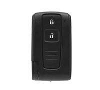 Dioche 2 Buttons Car Key Fob Case Cover Remote Key Shell with Embryo Fit for Prius