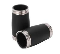 Dioche 2 Pcs Two 2PCS Bb Treble Clarinet Tuning Tube 58MM Replacement Accessories - Improve Pitch Focus & Intonation, Easy Install, Durable Metal & Engineering Plastic