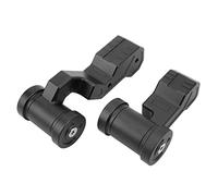Dioche 2 Sets Gear Lever Knob Cover Kit Replacement for JK JKU 2011-2018 (Black)