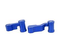 Dioche 2 Sets Gear Lever Knob Cover Kit Replacement for JK JKU 2011-2018 (Blue)