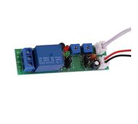 Dioche 24v Delay Timer High Delay On/Off Switch with Mon and Cycle Modes, DC5V/DC12V, Customizable Timing Settings, Perfect for Fish Tanks and Machinery (DC 5V 0-30 minutes adjustable)