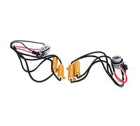 Dioche 2pcs 1157 LED Decoder 50W Load Resistor | Flash Error Canceller for Car Headlamp, Fog Lamp, DRL