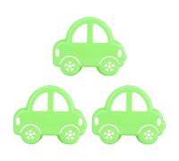 Dioche 3Pcs Car Shaped Sandwiches Cutters, Food Grade Safe Convenient Cute Food Mold, Cookie Cutter Stamps for Kids Lunch