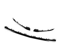 Dioche 3pcs Gloss Front Bumper Lower Trim Replacement for W222 V222 Line Facelift 2018-2020