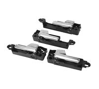 Dioche 4Pcs Chrome Inner Door Handle for MKZ Zephyr Milan OEM 6E5Z-5422601 6E5Z5422600 ABS Durable Replacement