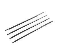 Dioche 4PCS Window Trims 75710-06080 Weatherstrip Belt Replacement for XV40 2007-2011