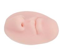 Dioche 5D Silicone Nose Mouth Model Soft Piercing Practice Body Parts Nose Mannequin Teaching Tool for Jewelry Display and Makeup Training