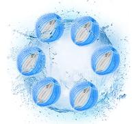 Dioche 6PCS Hair Catcher Balls - Reusable Laundry Lint Remover Balls for Washing Machine and Dryer - Keep Clothes, Tidy & Low Wrinkle - Durable & Non (Type 2)
