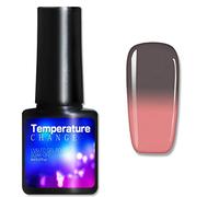 Dioche 8ml Color Changing Nail Polish, Temperature & Sunlight Sensitive Polish for DIY Manicure, with Thermal Lamp Cured Feature, Safe Low Odor Long Lasting (1)