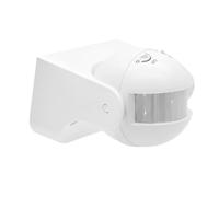 Dioche AC -240V PIR Infrared Motion Sensor Switch 180° Automatic Lighting Switch, Maximum Detection Distance 12m, Adjustable Time Delay, Suitable for Outdoor Safety Lighting (White)