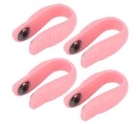 Dioche Acupressure Tension Relief Stress Reduction with Thumb Shaped Design Magnets for Headache Migraine Pain Relief Immune Support (Pink)