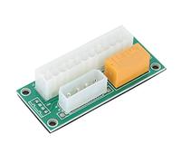 Dioche Add2psu Psu Adapter 24Pin Dual Power Supply Synchronous Starter Module Cable Wire Extender Board for Mining 4PIN, Optimized Power Management, Easy Plug-and-Play Installation,