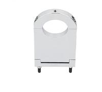Dioche Aftermarket i Didn't 3.5in Direction String Clamp Steering Column Drop for 350 454 2in Columns - Aluminum Alloy, Easy Installation, Electroplated Silver Finish