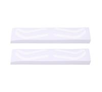 Dioche Airbrush B100 Disposable Eyebrow Stickers, Self-adhesive Eyebrow Templates Suitable for All Face Shapes, a Professional Design Tool for Micro-sculpting artists. (Type A)