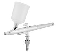 Dioche Airbrush Toolkit Spray Dual-Function Air Brush Kit with 0.5mm Airbrush and Large-Capacity Cup Packaging - a Painting and Art Tool Suitable for All Kinds of Artistic Creations and (0.5mm)