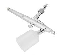 Dioche Airbrush Toolkit Spray Dual-Function Air Brush Kit with 0.5mm Airbrush and Large-Capacity Cup Packaging - a Painting and Art Tool Suitable for All Kinds of Artistic Creations and (0.3mm)