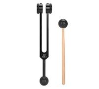 Dioche Aluminum Alloy Tuning Fork Sound Healing Vibration Tool for Yoga Physiotherapy Meditation with Storage Bag