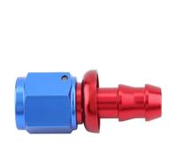 Dioche AN6 Oil Line Hose End Fitting | CNC Machined T6160 Aluminum Alloy | Anodized Finish for & Resistance | Straight / 45° / 90° / 180° Options | Easy Push-On & Assembly (0°)