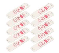 Dioche and 10Pcs Scaffolding 10Pcs Scaffold Status Holder Plastic for Safety Inspection - Durable ABS Material, Bright Visuals for Construction Sites, Essential Scaffold Tag Holder