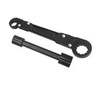 Dioche Angle On Wrench Angle Stop Wrench Kit - Double-Ended Pipe for Installing Plastic Water Pipes and Nuts, Suitable for Kitchens, Bathrooms, Sinks, and Angled Valve Shut-Off.