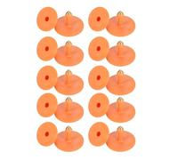 Dioche Animal Electronic Ear Tag Durable TPU UHF 860 960MHz Livestock Tracking Chip U8 for Pig Sheep Cattle Farm Management 10 Pack