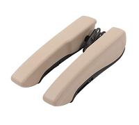 Dioche Armrest for Car, Pair Car Armrest Left Right 0-120 Degree Adjustable Interior Beige for RV Trucks