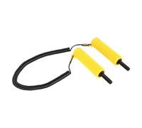 Dioche Awls Fishing Breaker Retractable Ice Picks Kit - Comfortable Grip with Incisive Tip Ice Awls and Emergency Whistle for Fishing, Skating, or Winter Hiking (Yellow)