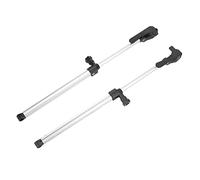 Dioche Bailey Window Strut 2pcs RV Window Support Rod 310-435mm Telescopic Aluminum Alloy for Motorhome, Trailer - Automatic Locking Function
