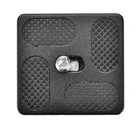 Dioche Basics Tripod Arrow Storage Case Plate With 1/4 Inch Screw Mount For Arca Tripod Ball Head, Compatible With SLR Cameras, Lightweight Alloy Construction, Easy (PU40)