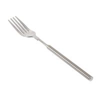 Dioche BBQ Telescopic Extendable Long Handle Fork Stainless Steel Dinner Fruit Dessert Cutlery Adjustable Length for Outdoor Camping Picnic BBQ Party