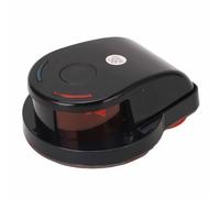 Dioche Boat Side Bow Light 12V - Sturdy Stylish Dual Color LED Light for Yachts, Ships, IP67 Navigation and Warning Lights (Black)