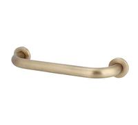 Dioche Brushed Brass Grab Safety Bathtub Hand Bar - Premium Brass Anti-Slip Handle for Bathroom Use - Ideal for Pregnant Women & Children