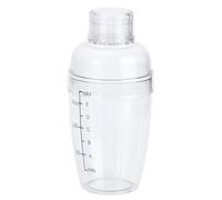 Dioche Bubble Tea Shaker PC Cocktial Shaker with Scale - Food-Grade Plastic for Home & Bar - 350ml to 1000ml - Perfect for Juices & Cocktails - Elegant Design & Easy to Use (350ml)