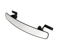 Dioche Buggy Rear Mirror Cart Rear View Mirror - Curved Design for Wide Clear View, Replacement for E-Z-GO, Star Carts, and Zone Carts