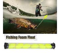 Dioche Bung Fly Fishing 6Pcs Fishing Bobbers Float Strike Indicators Foam Tackle - High Visibility, Adjustable Depth for Anglers - Lightweight & Durable - Orange/Fluorescein (Yellow)