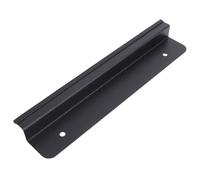 Dioche Cabinet Foot Pull Handle Touchless Trash Bin Opener Carbon Steel Toe Kick Drawer Opener for Kitchen Cabinets and Wardrobes (L)