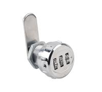 Dioche Cabinet Lock, Password Digit Code Combination Cabinet Lock - Stainless Steel Security Coded for Tool Boxes, Drawers & Lockers - Self-Installation, 1000 Combinations (0.5~9mm Metal)