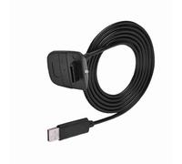 Dioche Cable Fast for USB Charging Cable for Controller - Pure Copper Fast Charging Cord, .5M Length for Gameplay, /White Options (Black)