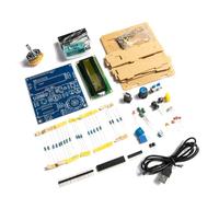 Dioche Capacitance Measurement Meter Capacitance Inductance Measurement Meter Electronics Kit - Multi-Functional LCD Display Soldering Set for Practicing and Learning 51 (#2)