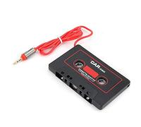 Dioche Car Cassette Player, Car Stereo Audio Aux Cassette Tape Adapter CD MD MP3 MP4 Player to 3.5mm Aux Audio for Mobile Phone, Compatible with Most Laptop and Computers
